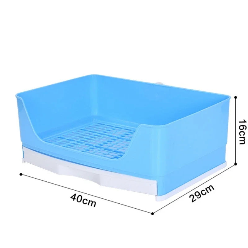 Large Bunny Toilet With Drawer For Rabbits And Small Pets