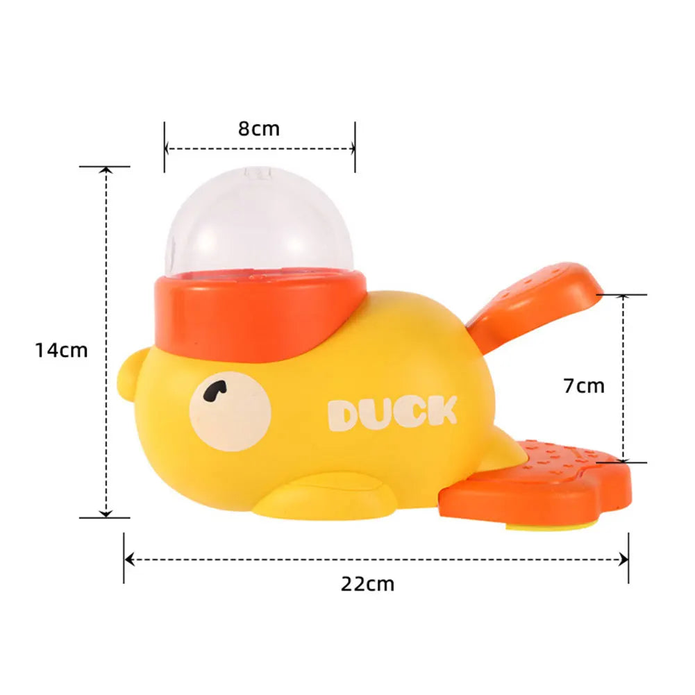 Dog Interactive Slow Feeder Cartoon Duck Design Puzzle Toy
