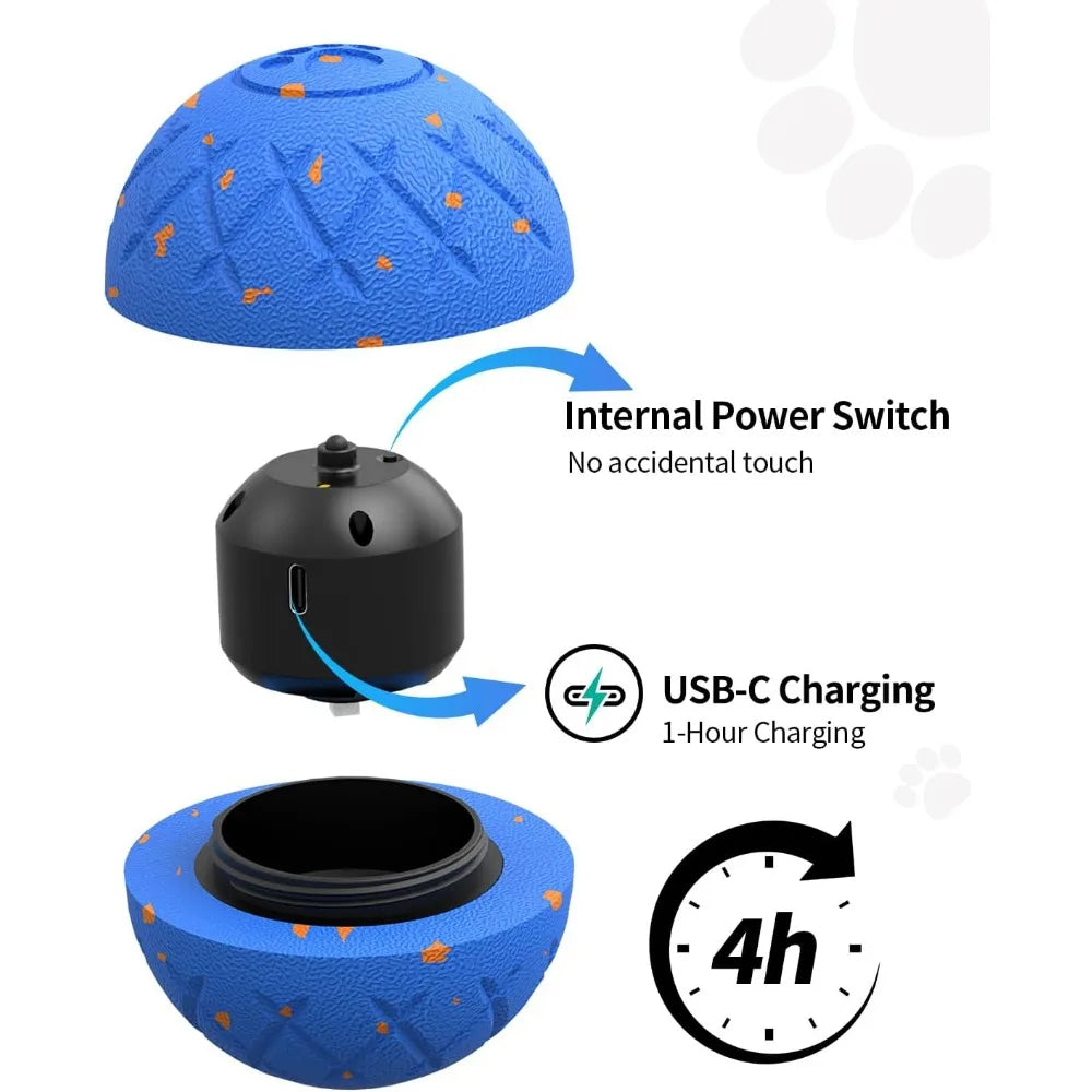 Schitec Interactive Dog Ball With Autonomous Movement