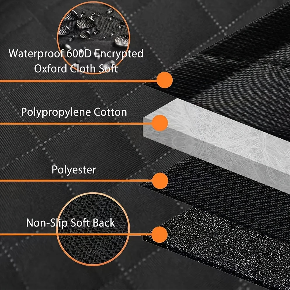 Pet Dog Car Seat Cover Waterproof Hammock 600D Heavy Duty