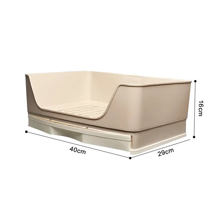 Large Bunny Toilet With Drawer For Rabbits And Small Pets
