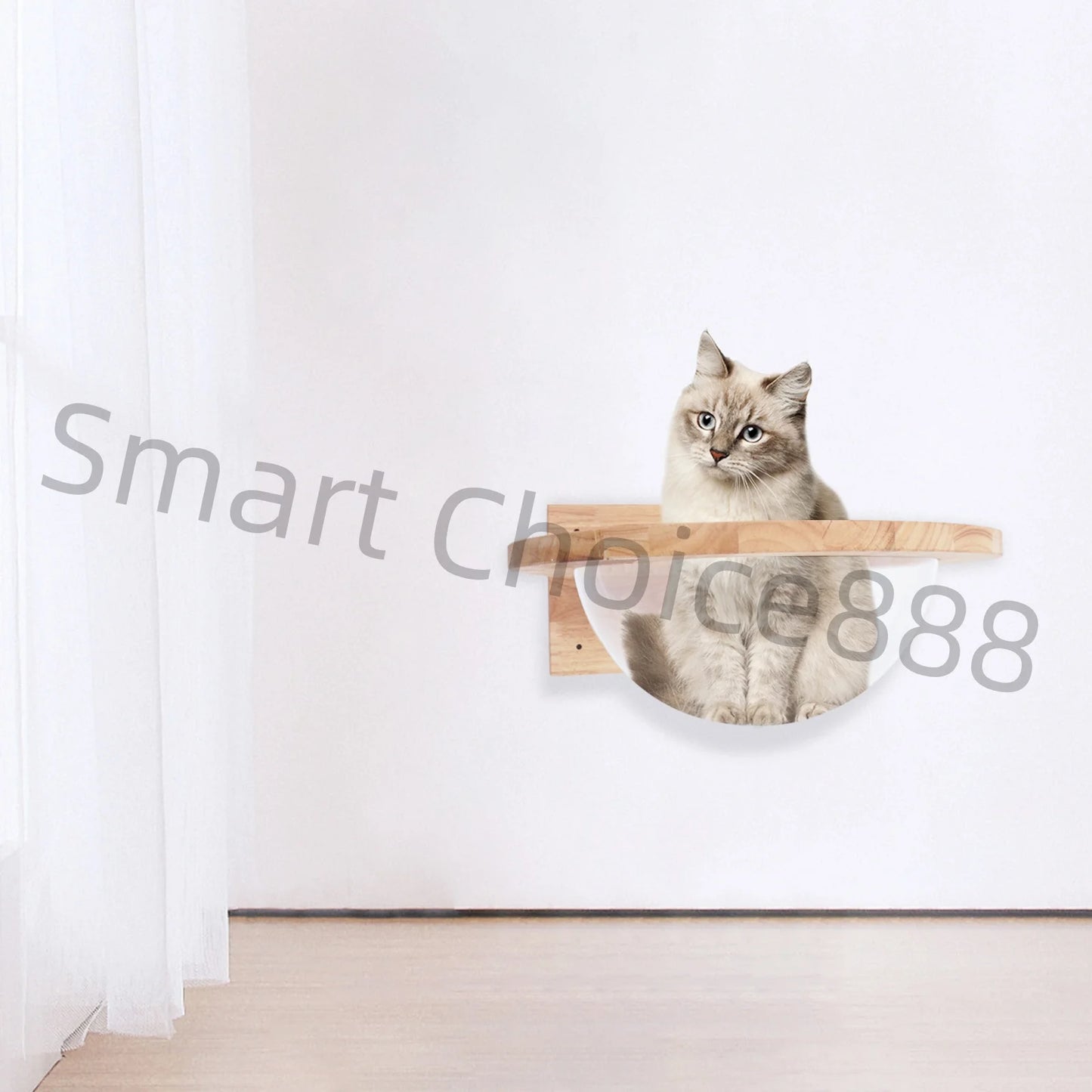 Transparent Cat Space Capsule Bed for Small Pets
