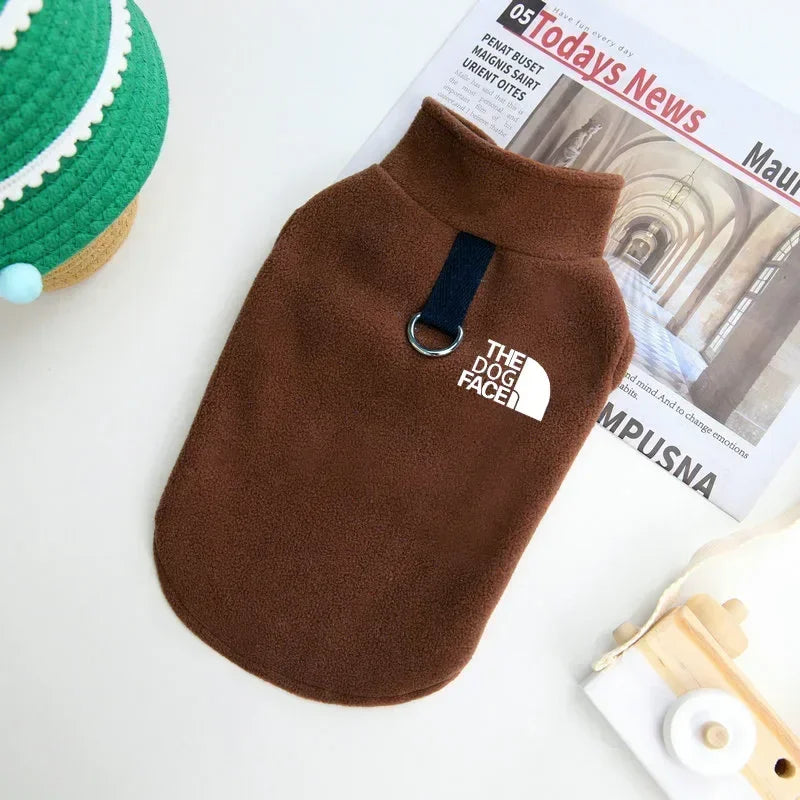 Sichuan Autumn Winter Fleece Dog Sweater Coat For Small Breeds