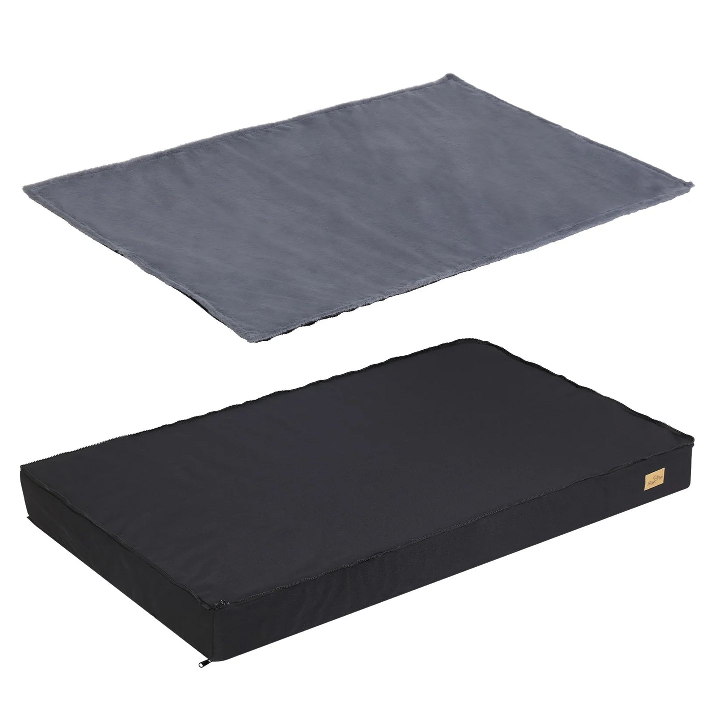 Jumbo Orthopedic Dog Bed With Memory Foam Washable Cover