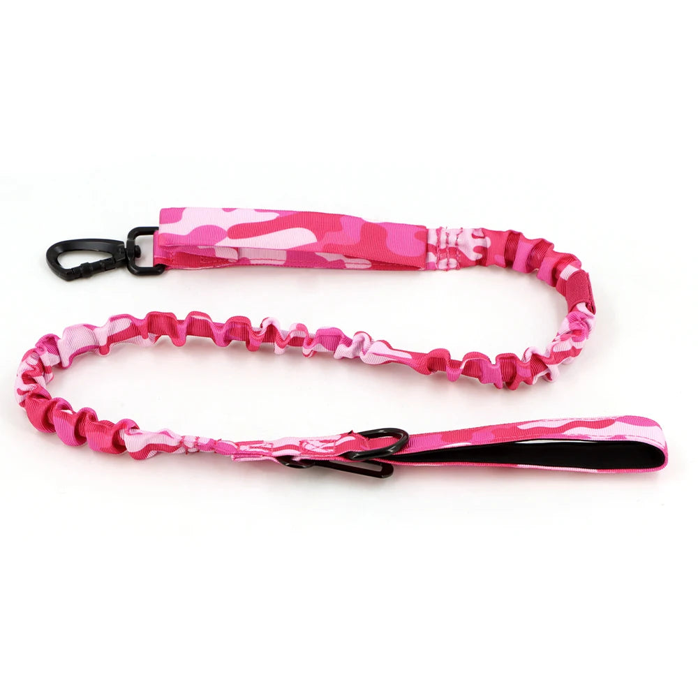 Military Pink Camouflage Harness for Medium to Large Dogs