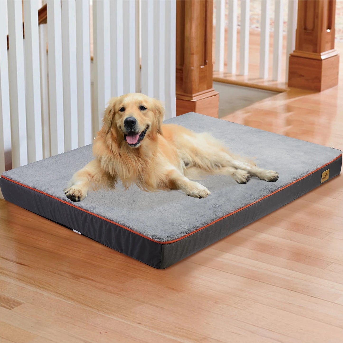 BINGOPAW Orthopedic Dog Bed Memory Foam Waterproof Cover