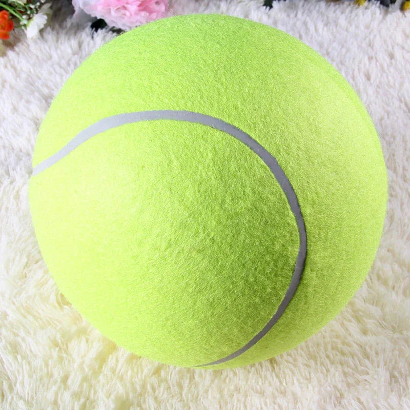 Giant Inflatable Tennis Ball Dog Chew Toy Deluxe Outdoor