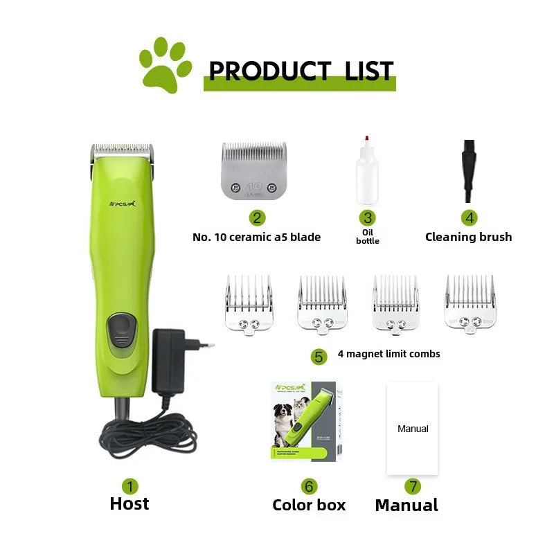 Professional Pet Hair Clipper for Dogs and Cats