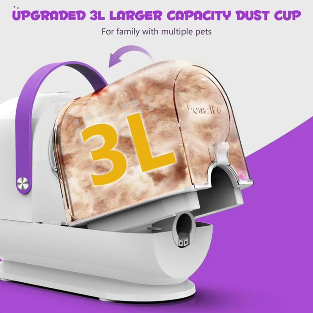 Homeika 3L Dog Grooming Vacuum With 99 Percent Suction