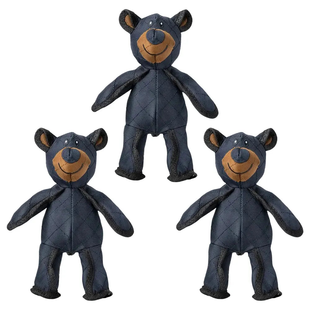 Mighty Bear Plush Interactive Dog Toy With Sound Teeth