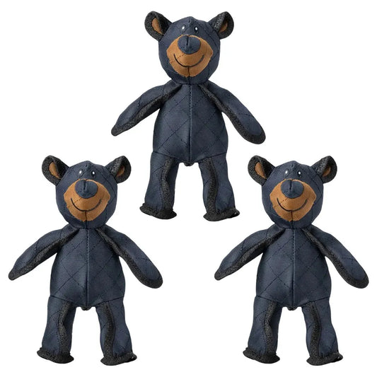 Mighty Bear Plush Interactive Dog Toy With Sound Teeth