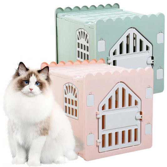 Closure Waterproof Plastic Cat House For Outdoor Cats