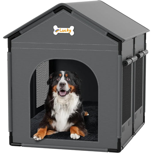 Indoor Dog House Kennel Bed Mat Cushion Winter Warm