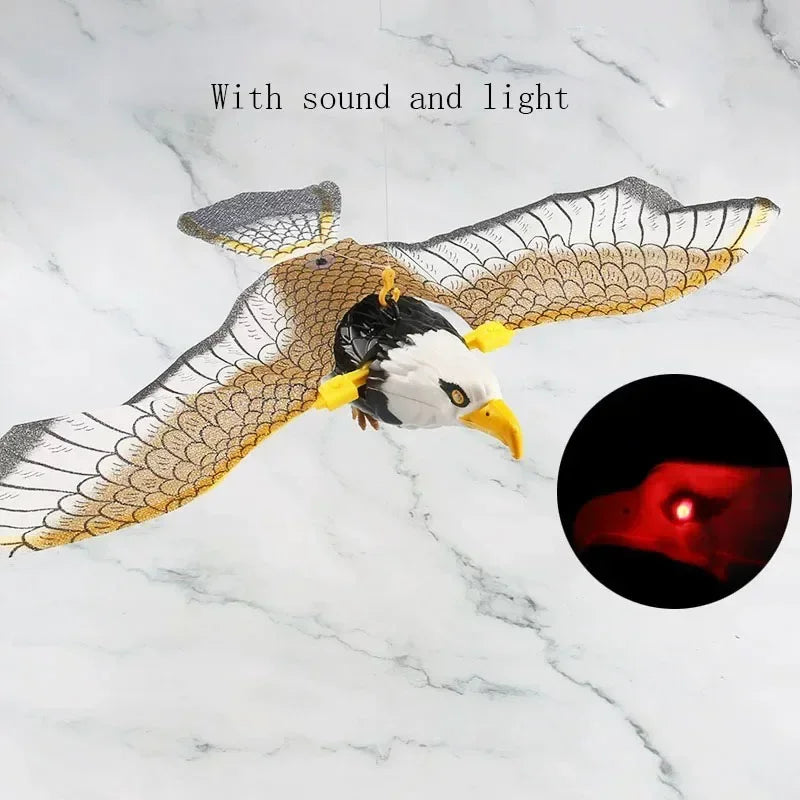 CN Jiangsu Zhejiang Interactive Simulation Bird Cat Toy Hanging Eagle