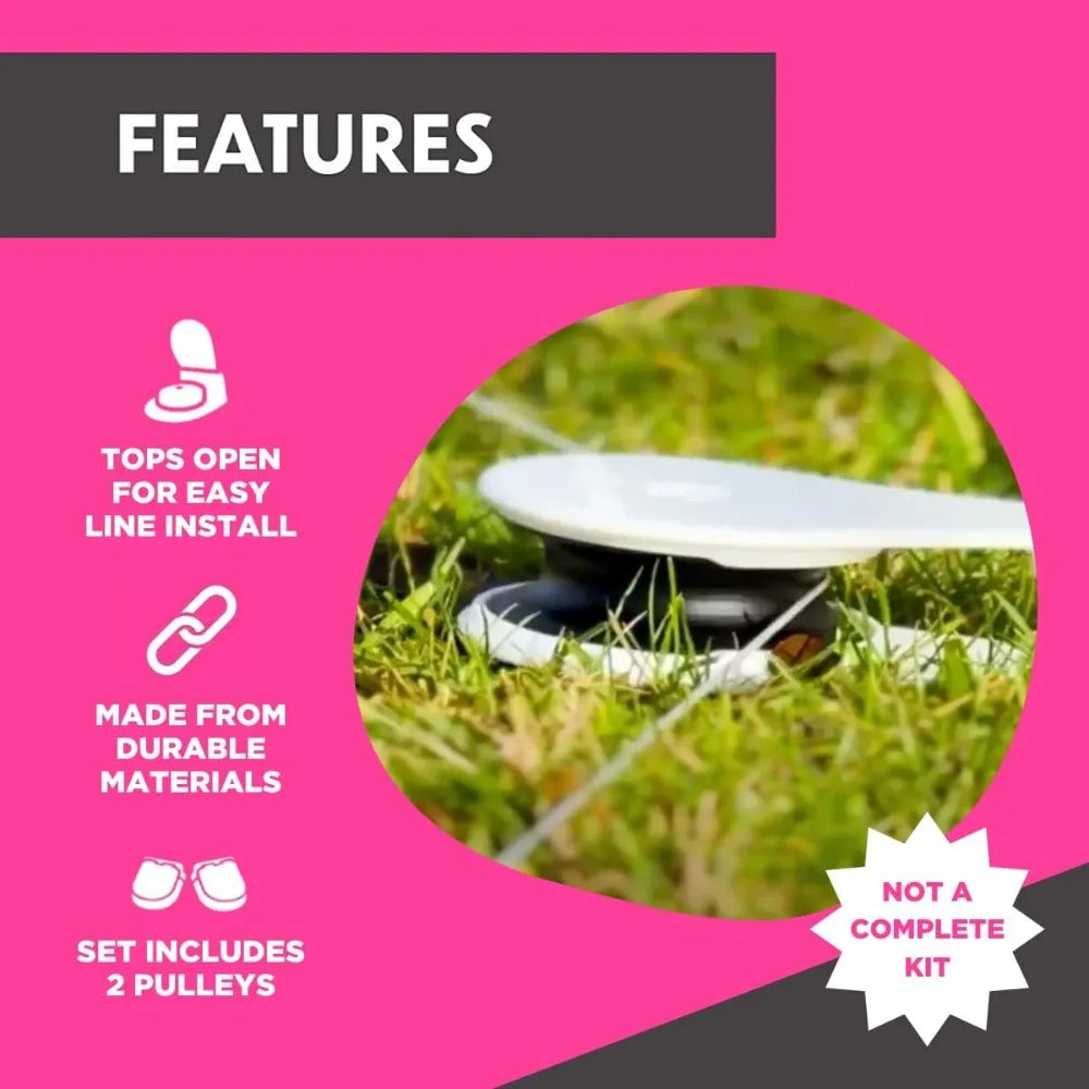 Swift Paws Field Lure Course Pulley Extension Set Home Adventure