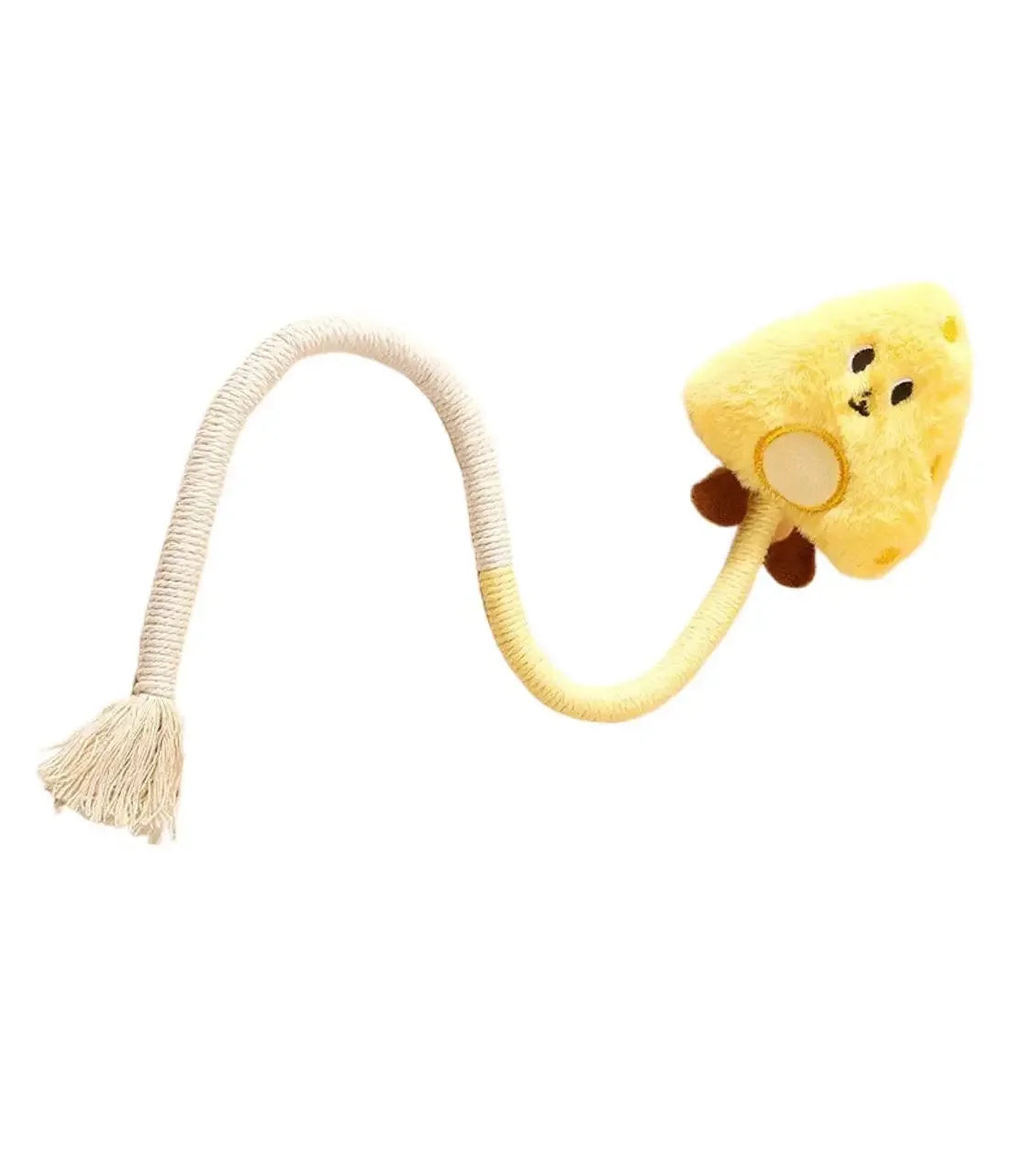 Cat Scratcher Rope Toy Cotton Rope Bite Resistant Chew Toy Cat Puzzle