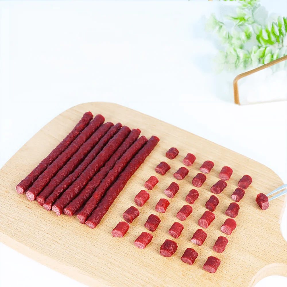 All Natural Beef Stick Dog Treats Healthy Digestible 200g 400g
