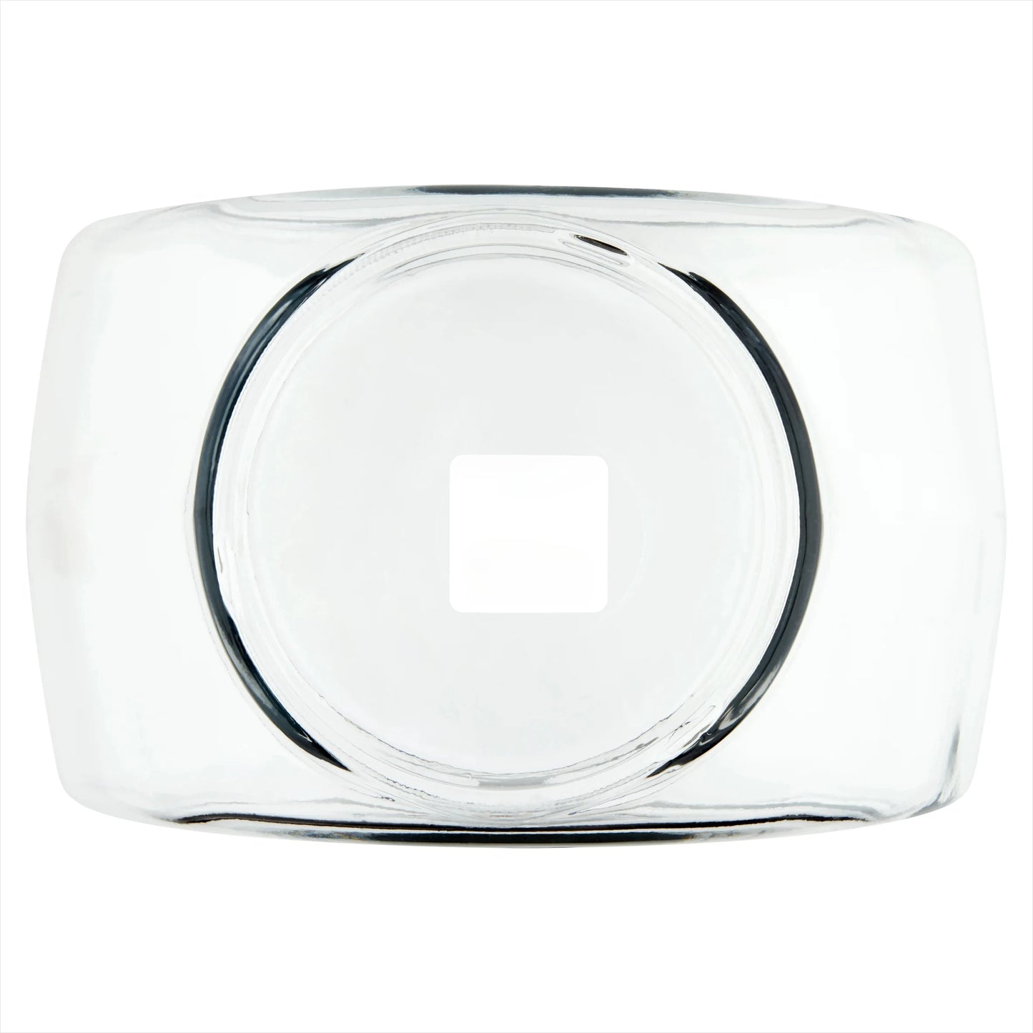 Clear Glass Betta Goldfish Fishbowl Aquarium Decor Display