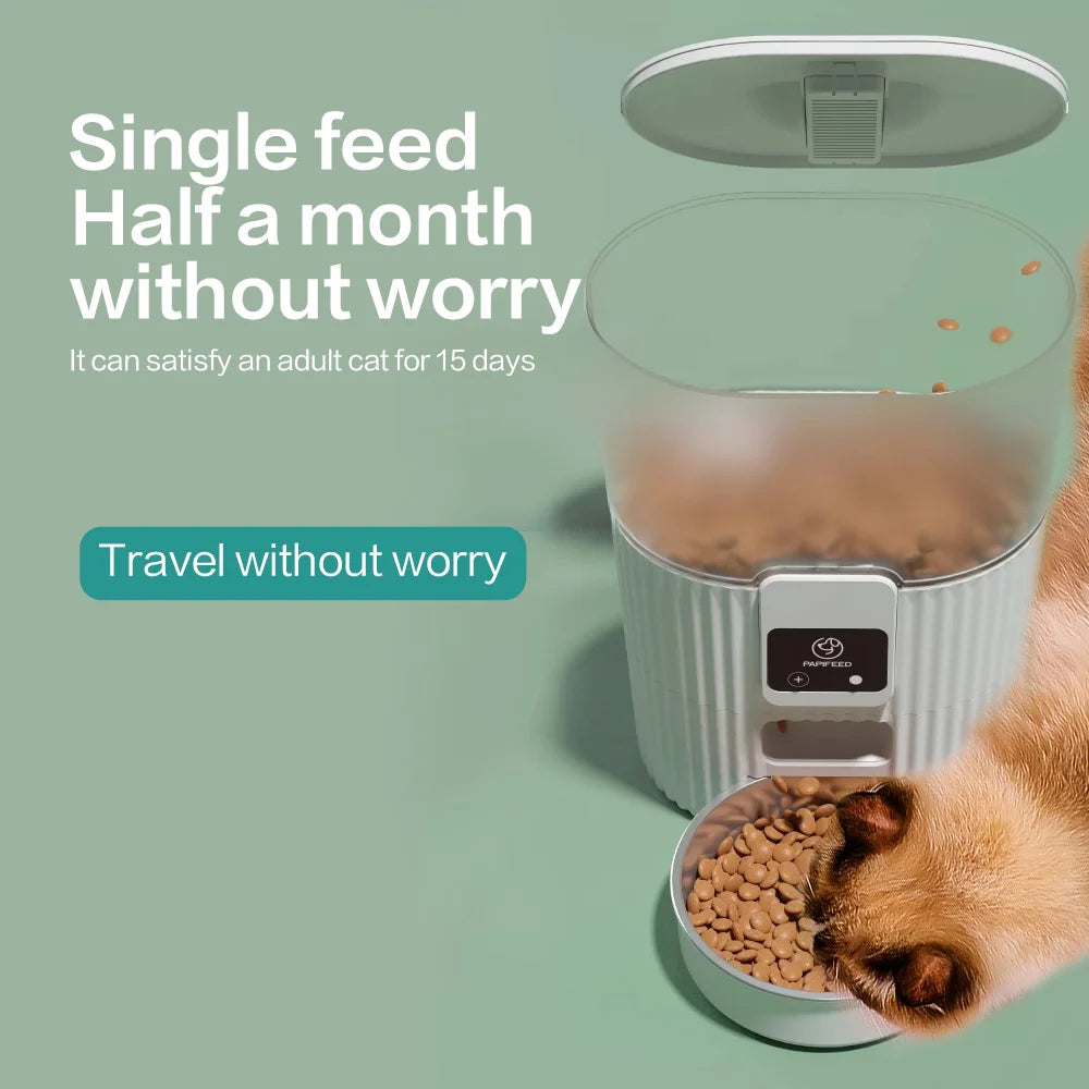 PAPIFEED Smart Automatic Cat And Dog Food Dispenser
