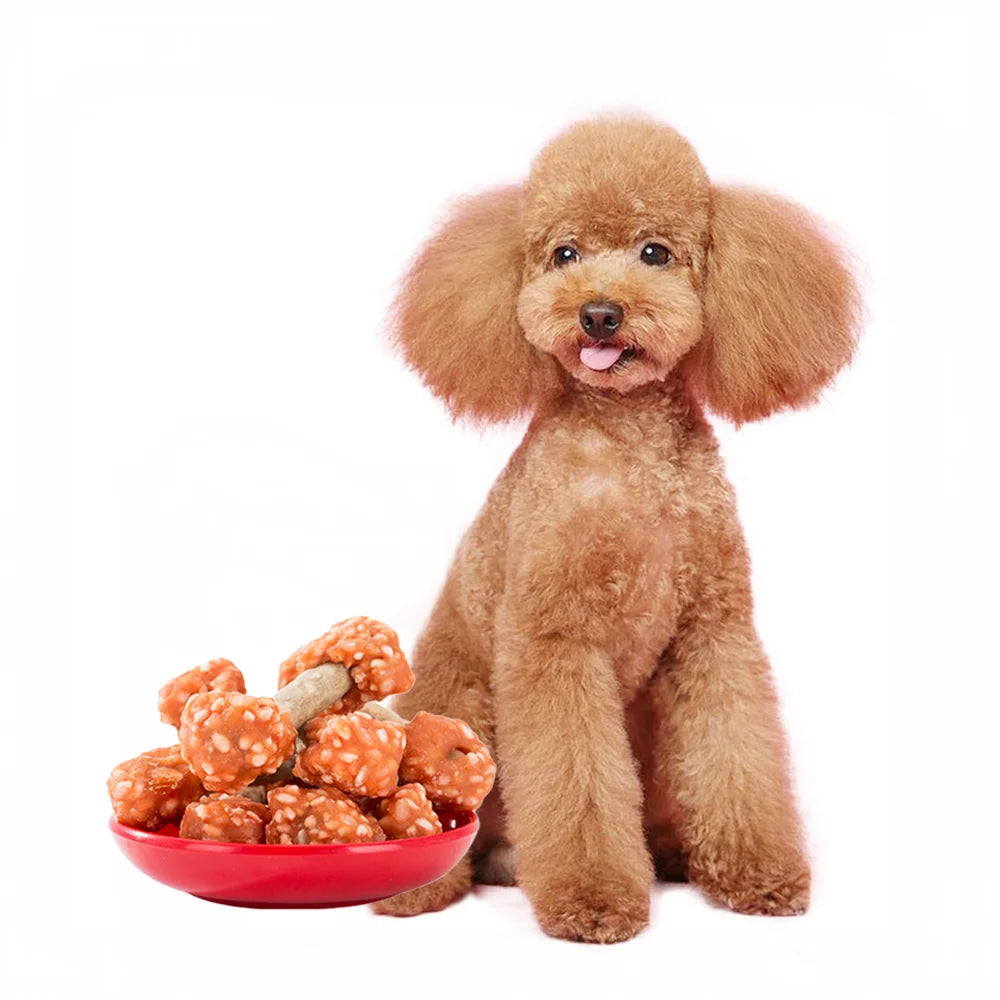 Natural Chicken Dumbbell Dog Treats With Rice 200g 400g