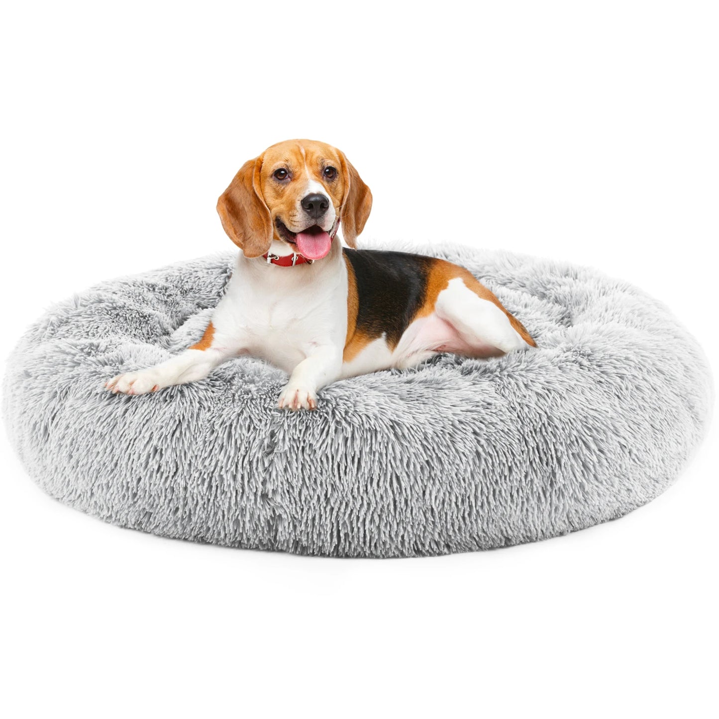 JHK Calming Plush Dog Bed For Ultimate Comfort And Safety