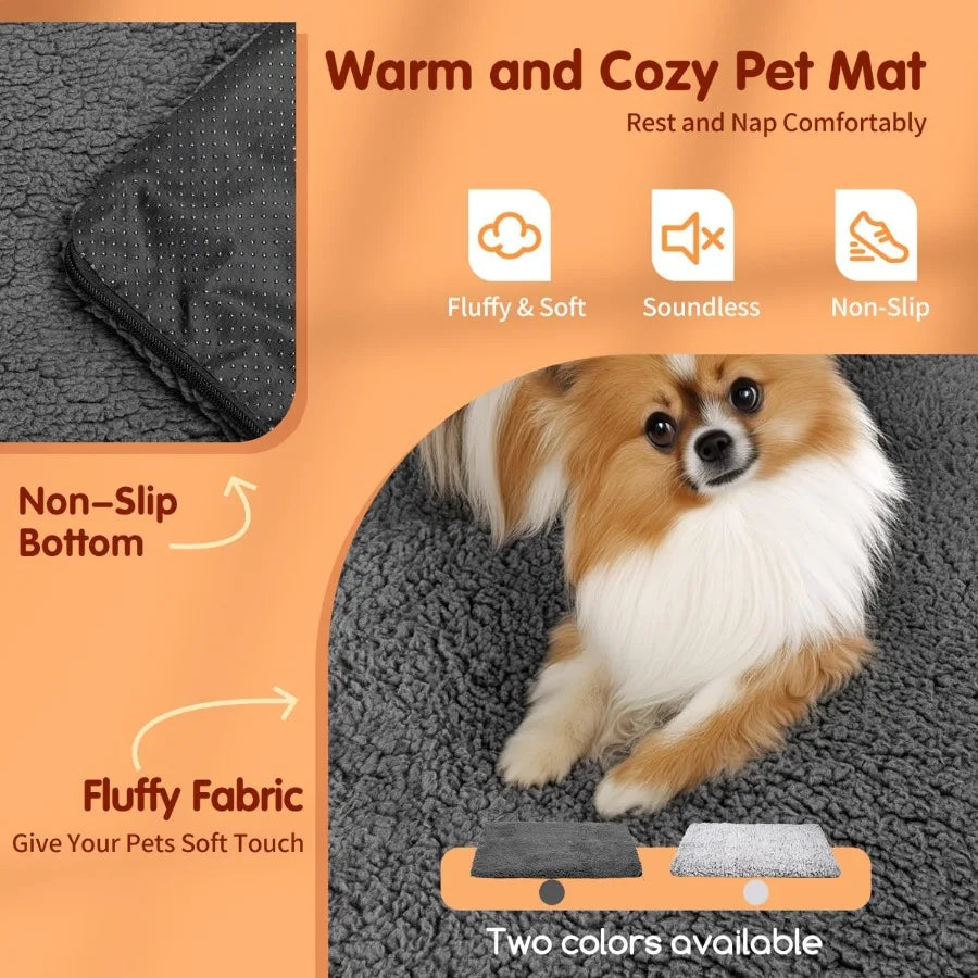 High-Concerned Self Warming Cat Bed Thermal Kennel Pad
