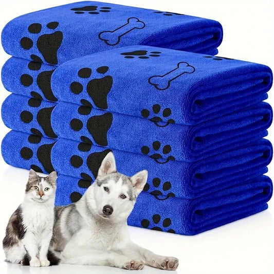 Dog Litter Microfiber Dog Towels Quick Dry Absorbent