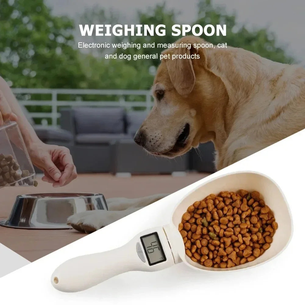 Hign-concerned Digital Pet Food Measuring Scoop Electronic Spoon Scale With LED Display