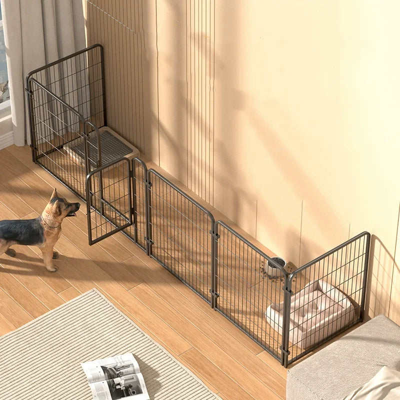 Foldable Dog Fence Playpen For Dogs Cats And Rabbits