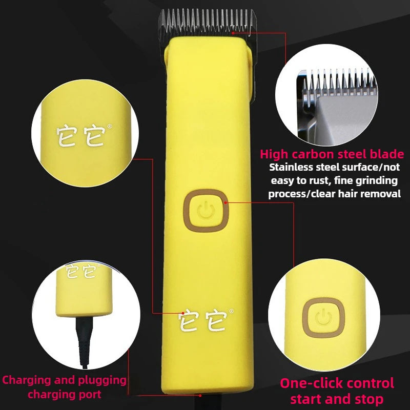 Professional Dog Hair Clipper Kit For Home Grooming