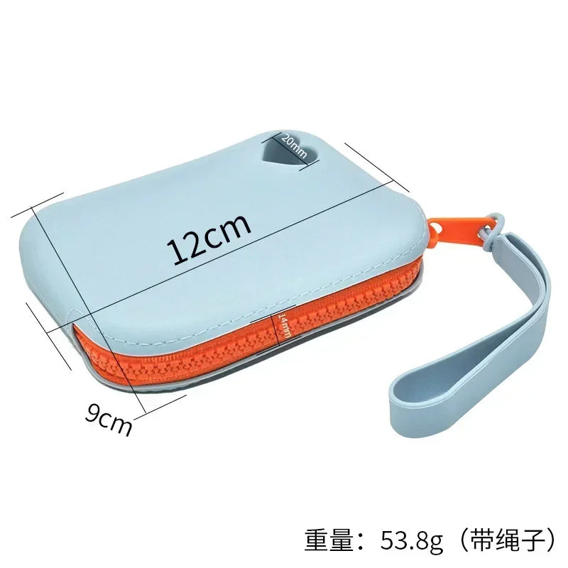 Silicone Dog Treat Pouch Portable Snack Pack For Training