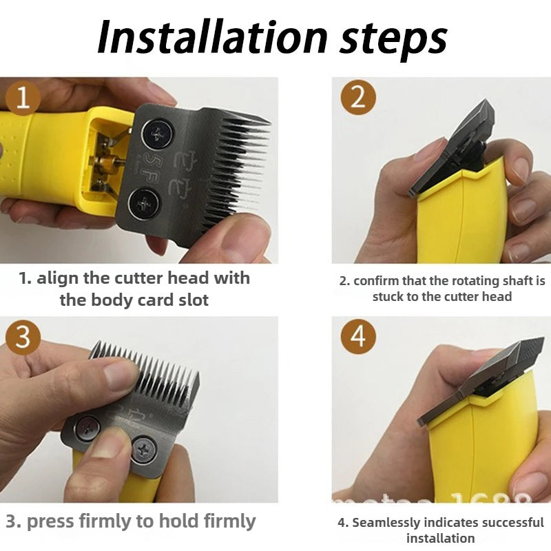 Professional Dog Hair Clipper Kit For Home Grooming