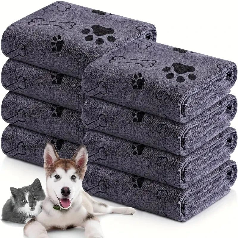 Dog Litter Microfiber Dog Towels Quick Dry Absorbent
