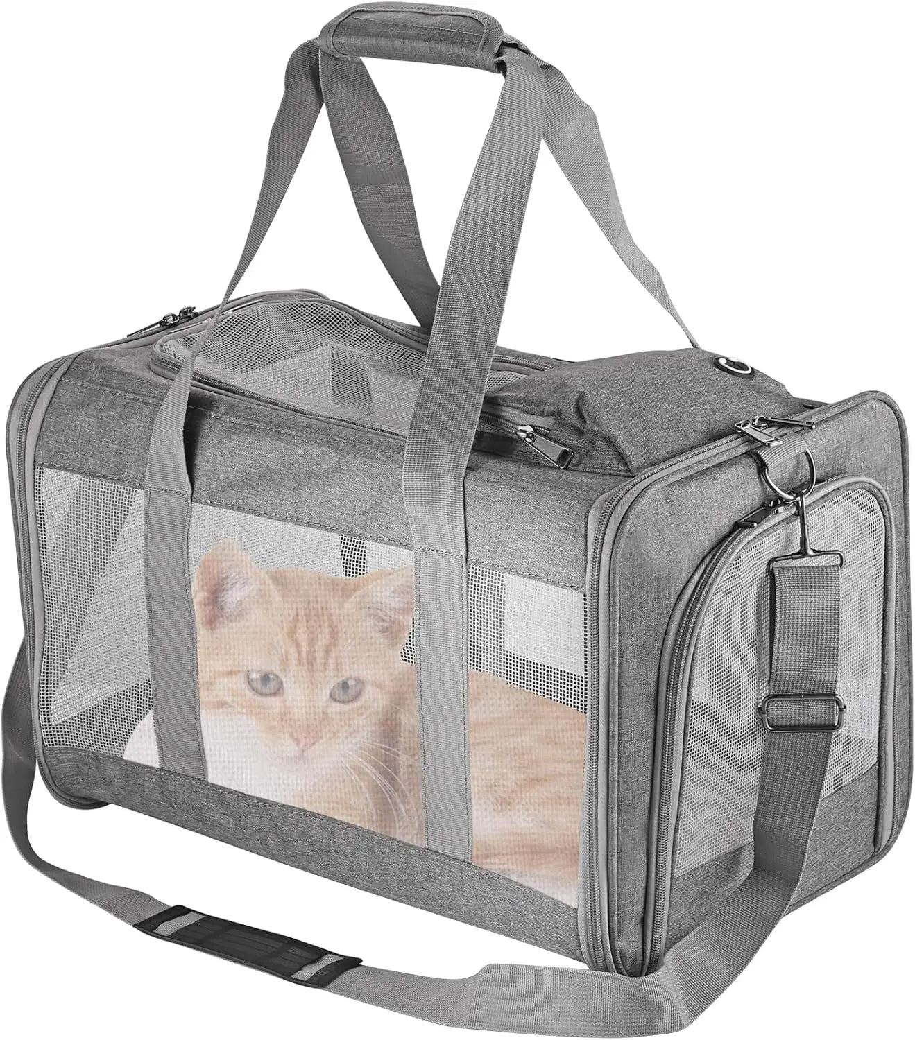 Breed Airline Approved Pet Carrier For Cats And Dogs