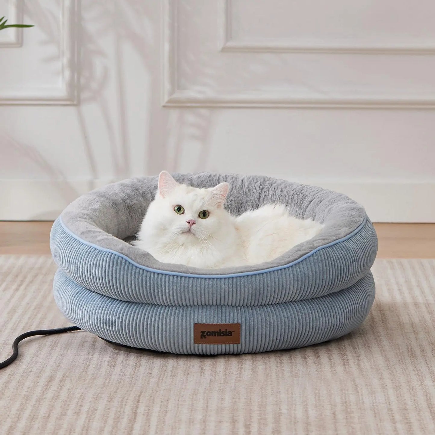 Apollo Indoor Cat Heating Bed Adjustable Temperature Pad With Timer