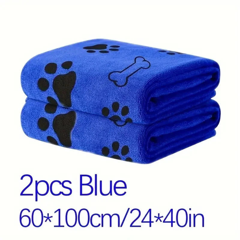 Dog Litter Microfiber Dog Towels Quick Dry Absorbent