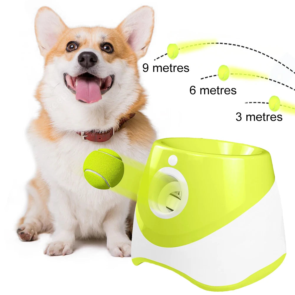 Pet Prime Automatic Dog Ball Thrower Launcher for Outdoor Play