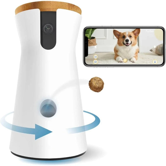 360 Dog Camera With Barking Alerts And Treat Dispenser
