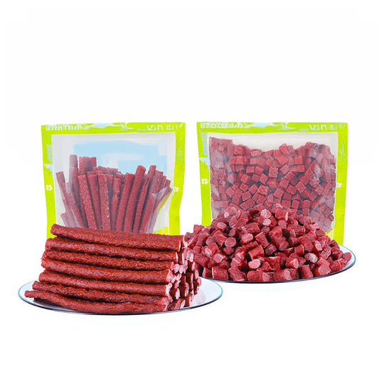 All Natural Beef Stick Dog Treats Healthy Digestible 200g 400g