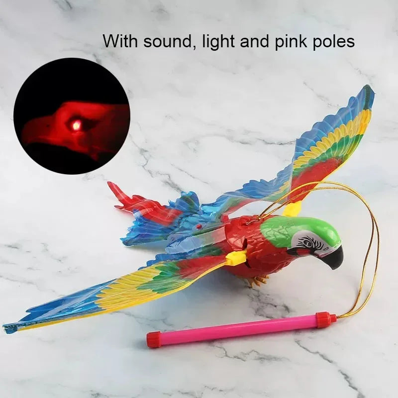 CN Jiangsu Zhejiang Interactive Simulation Bird Cat Toy Hanging Eagle