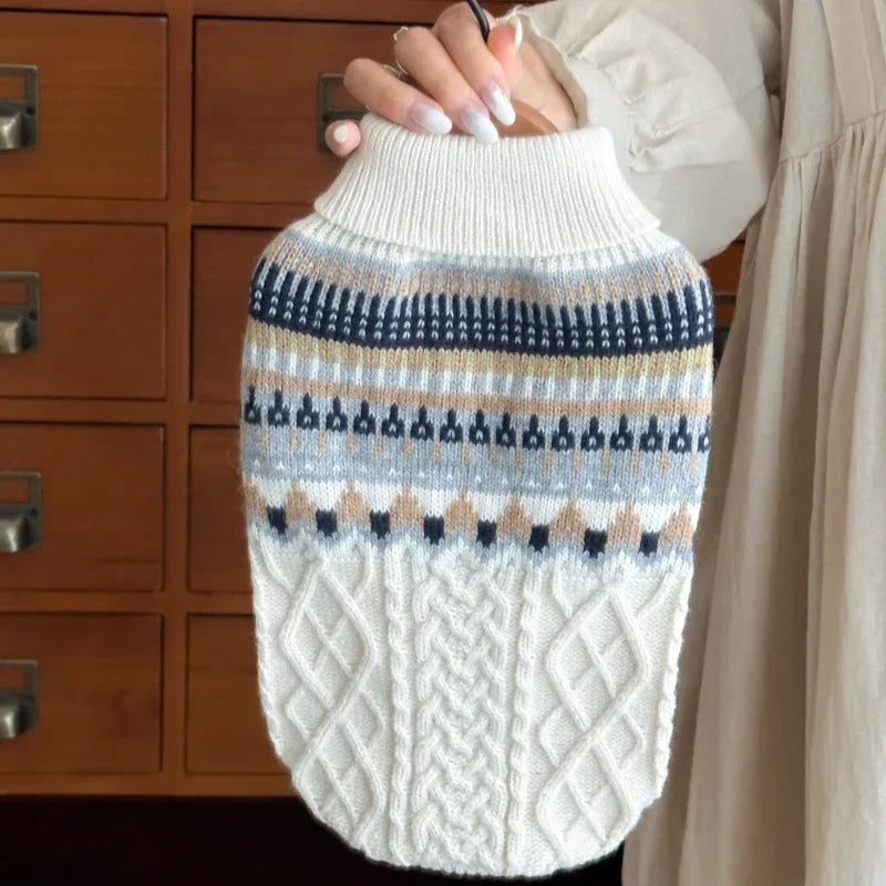 Autumn Winter Knitted Sweater for Small Dogs and Cats