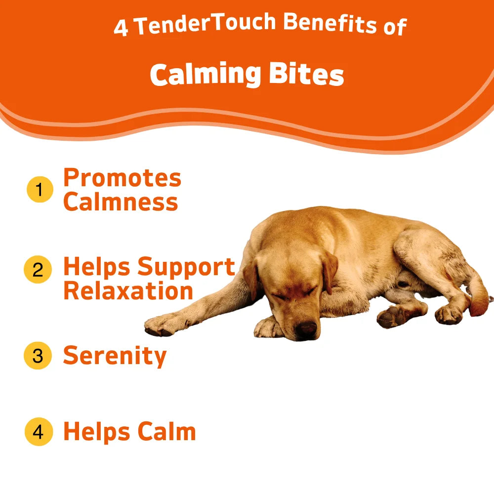 TenderTouch Calming Chews For Dogs 480 Chews Two Pack
