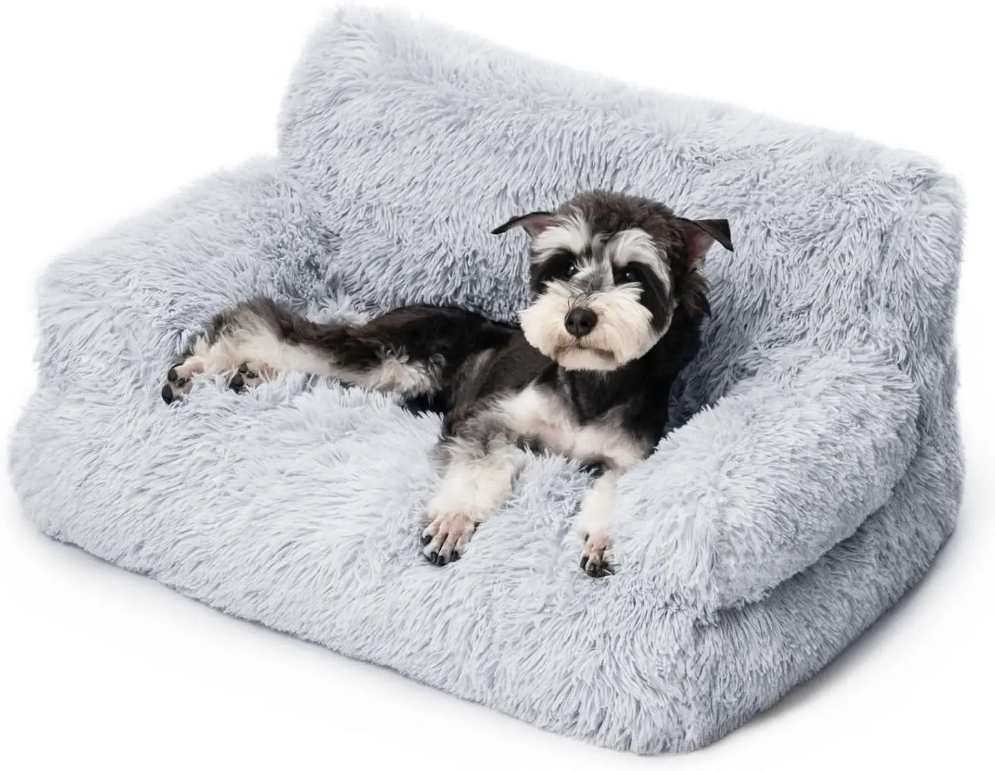 Mewoo Dog Couch Leather Bed With Removable Washable Cover