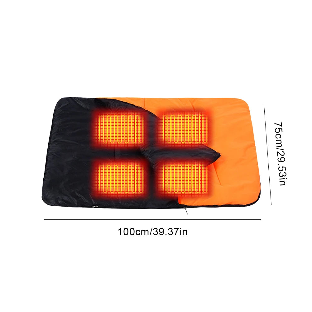 APWIKOGERCN USB Heated Pet Warmer Mat For Dogs Cats