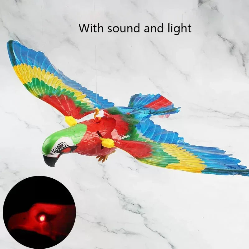 CN Jiangsu Zhejiang Interactive Simulation Bird Cat Toy Hanging Eagle