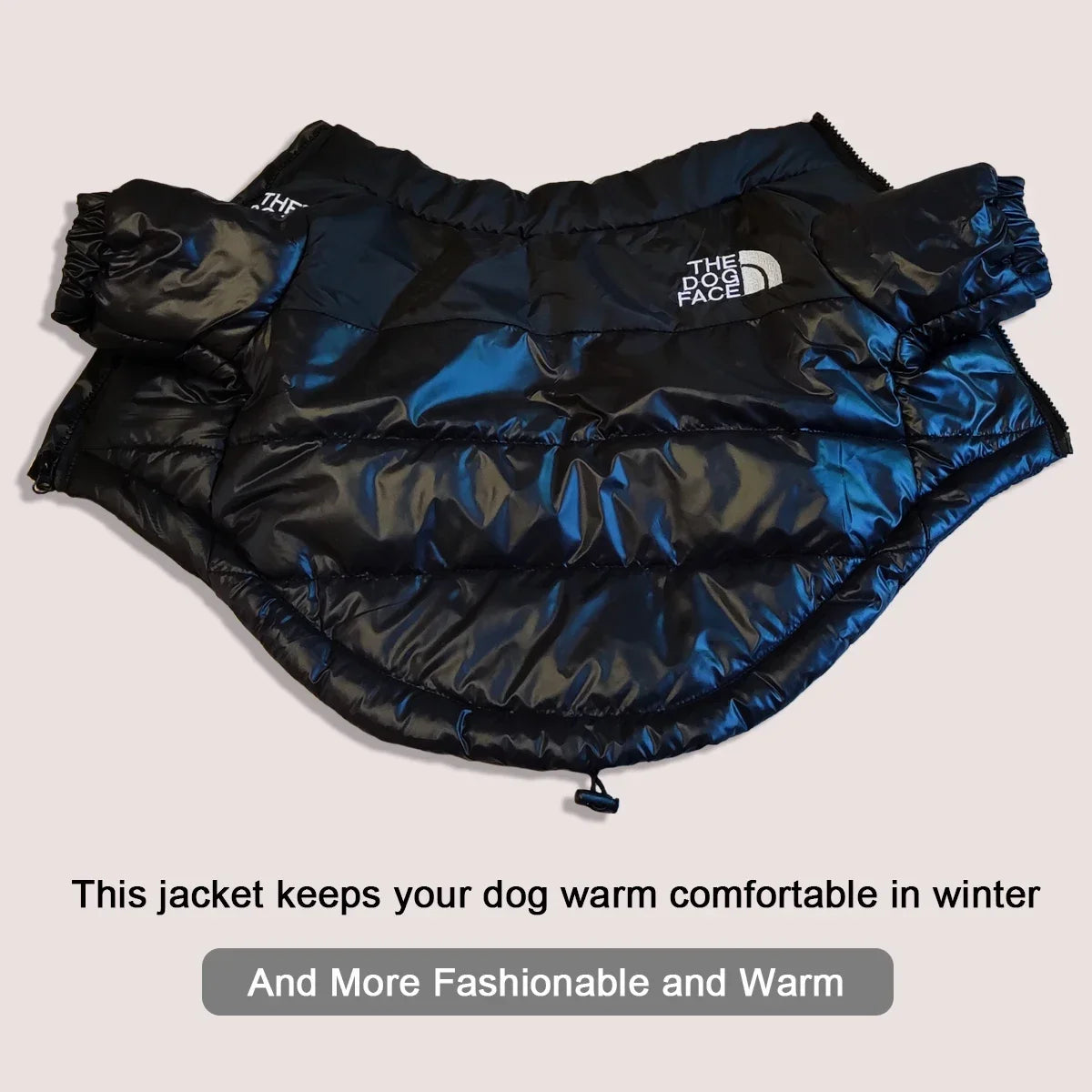 Wangupet Winter Dog Coat Reflective Windproof Jacket For Dogs