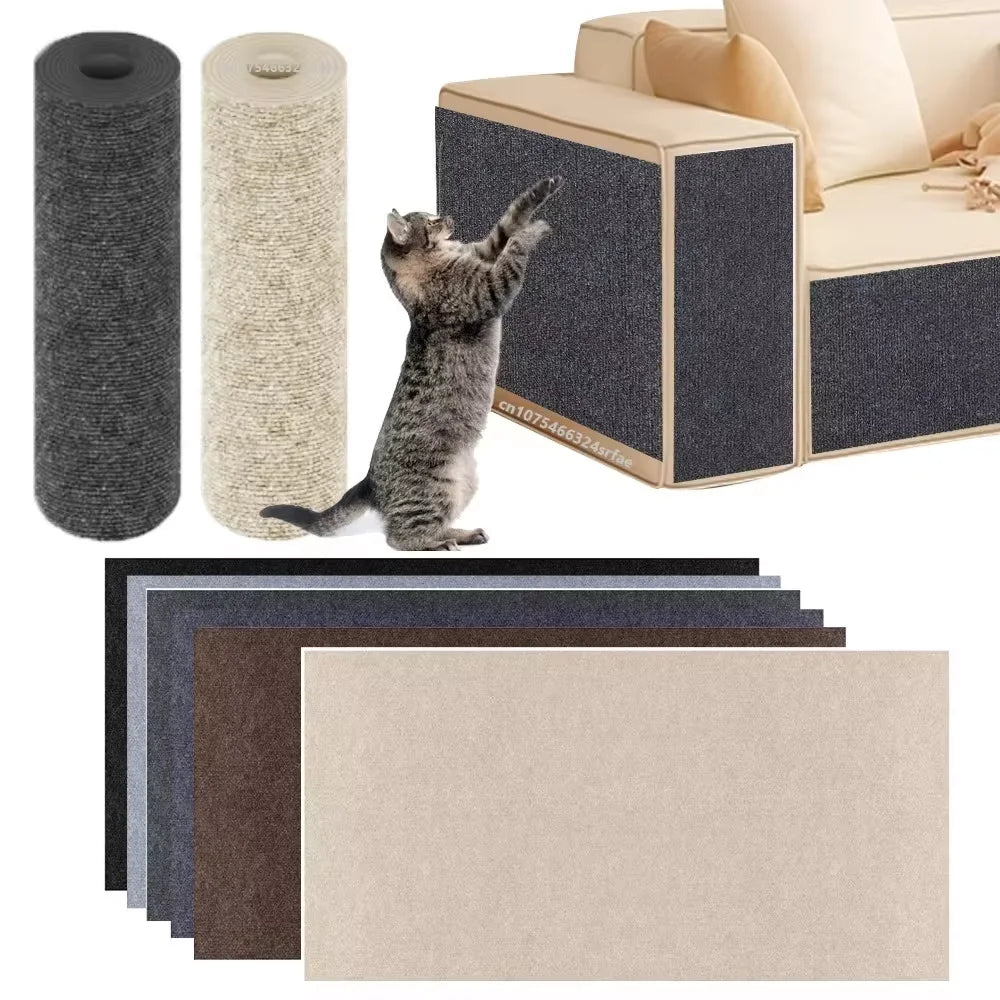 VKTECH Cat Scratching Mat Self-Adhesive Sofa Protector