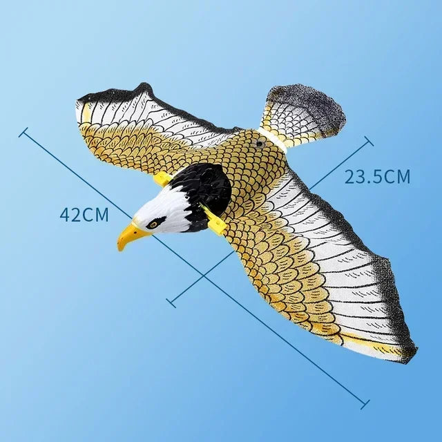 CN Jiangsu Zhejiang Interactive Simulation Bird Cat Toy Hanging Eagle