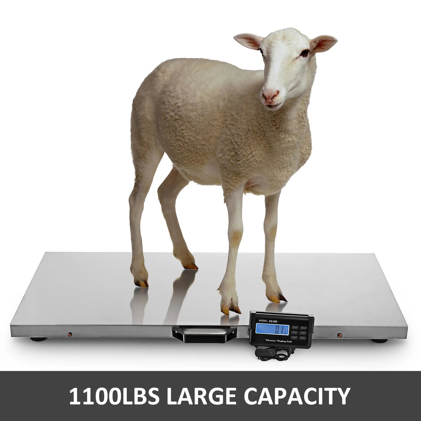 SucceBuy Digital Livestock Scale 440 880 1100 Lbs Stainless