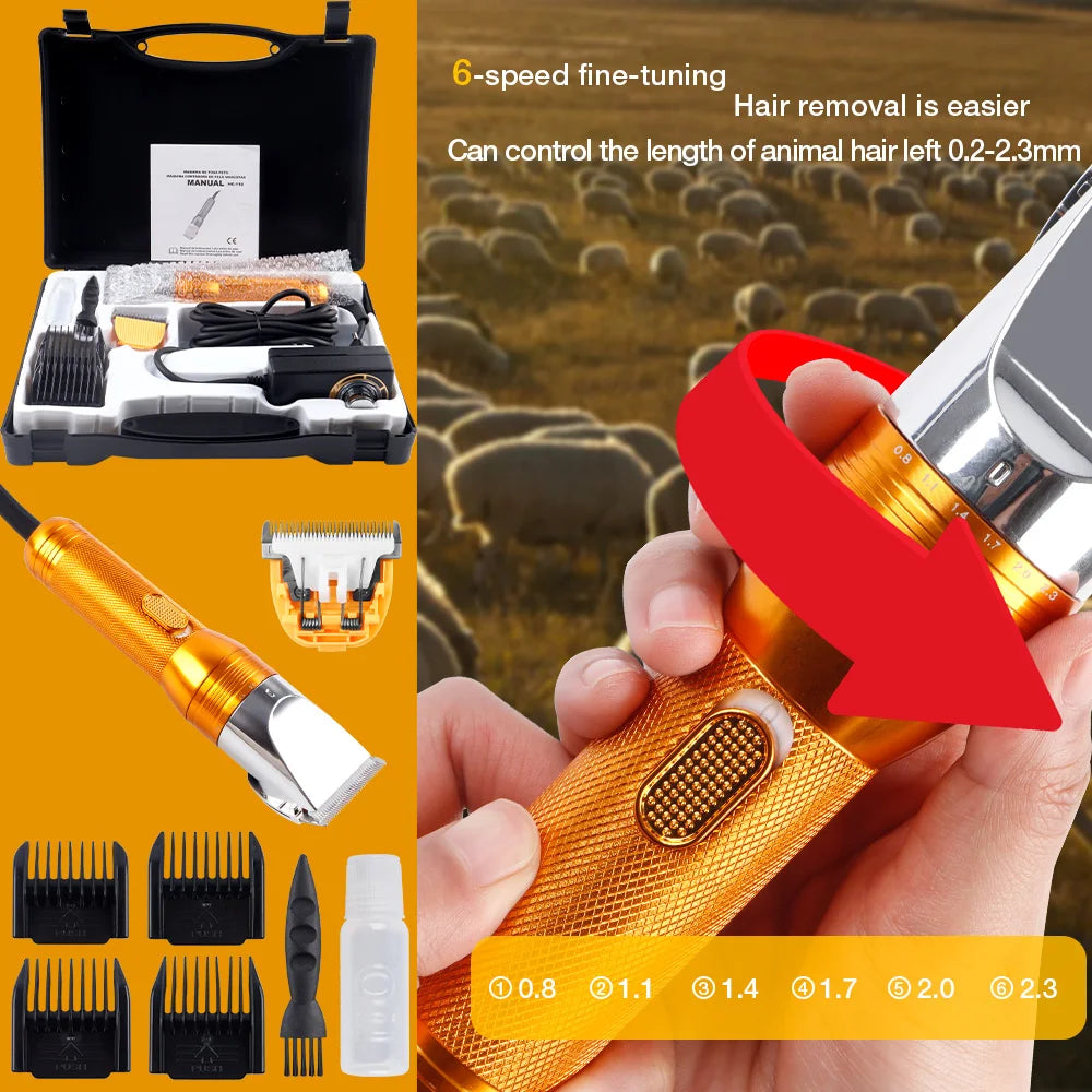 Electric Cashmere Goat Shearer Professional Hair Trimmer